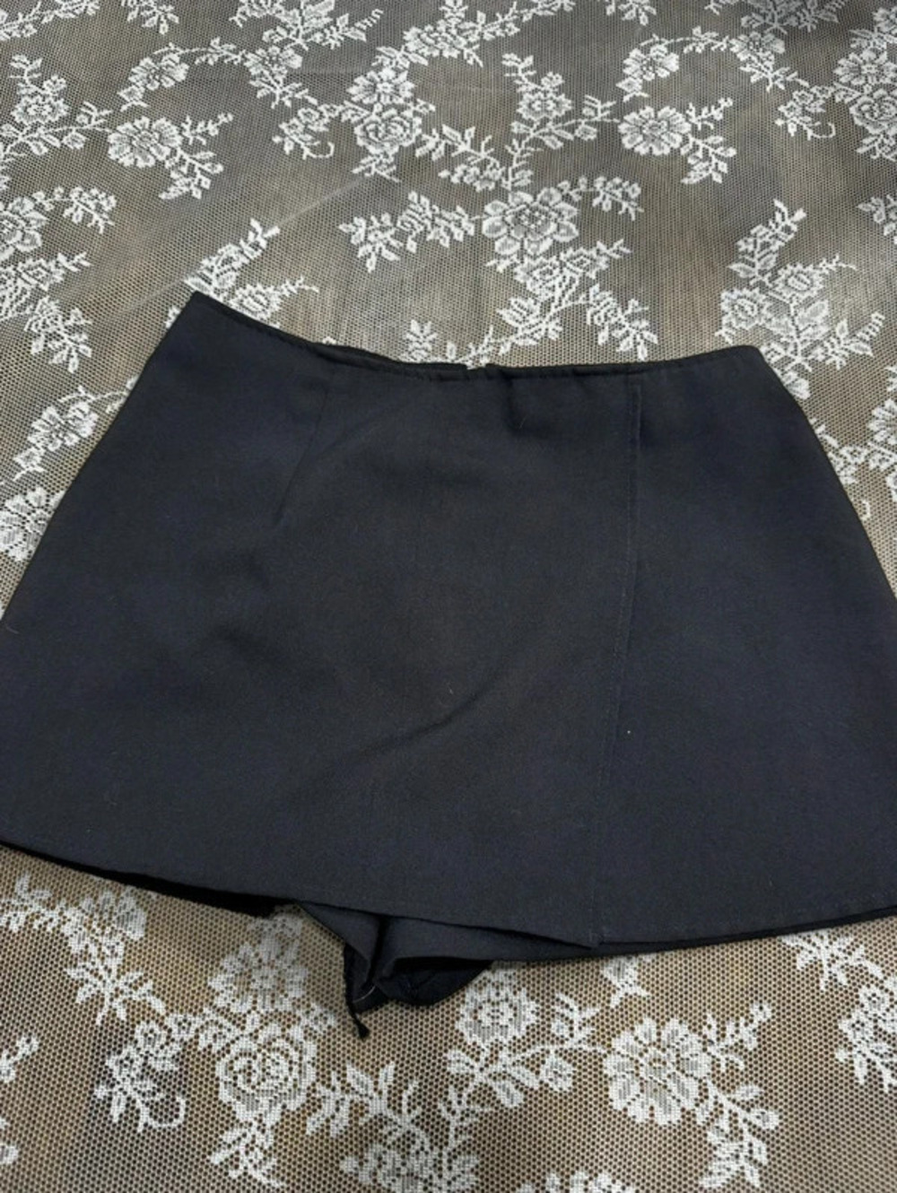 black skort